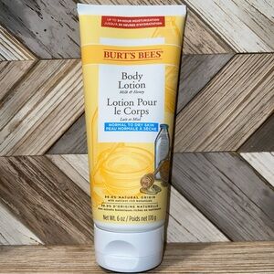 Burt's Bees Milk & Honey Body Lotion - NWOB 6 oz